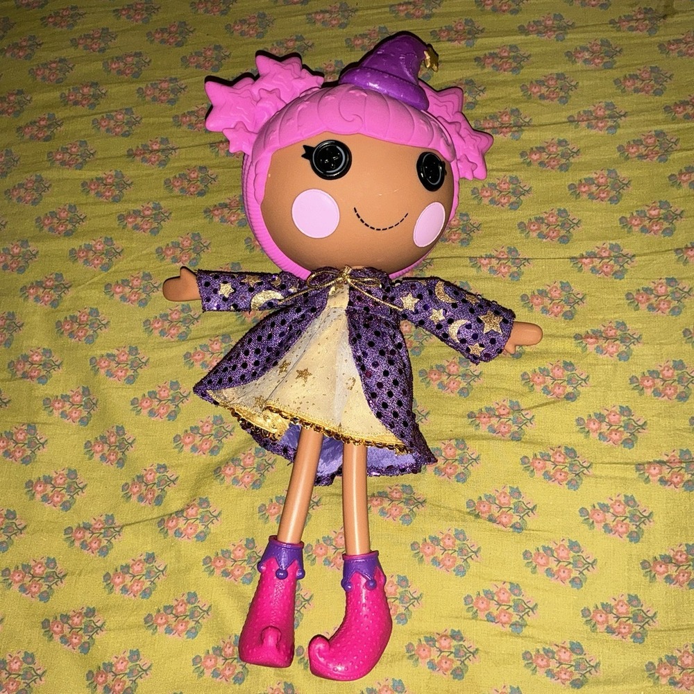 Lalaloopsy Star Magic Spells Wizard Doll Full Size Rare Dress 2014 MGA Boots